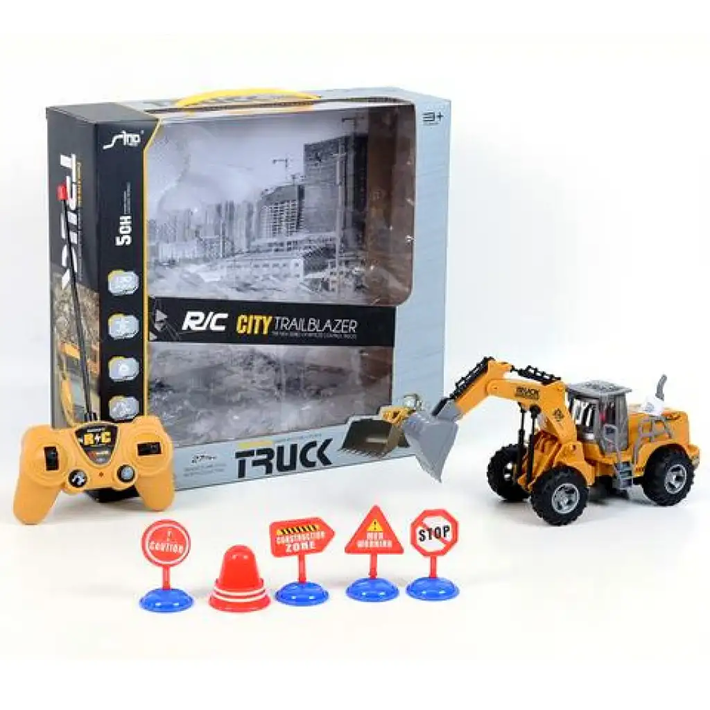 RC Markoló távirányítós munkagép 5 funkcióval 1/30