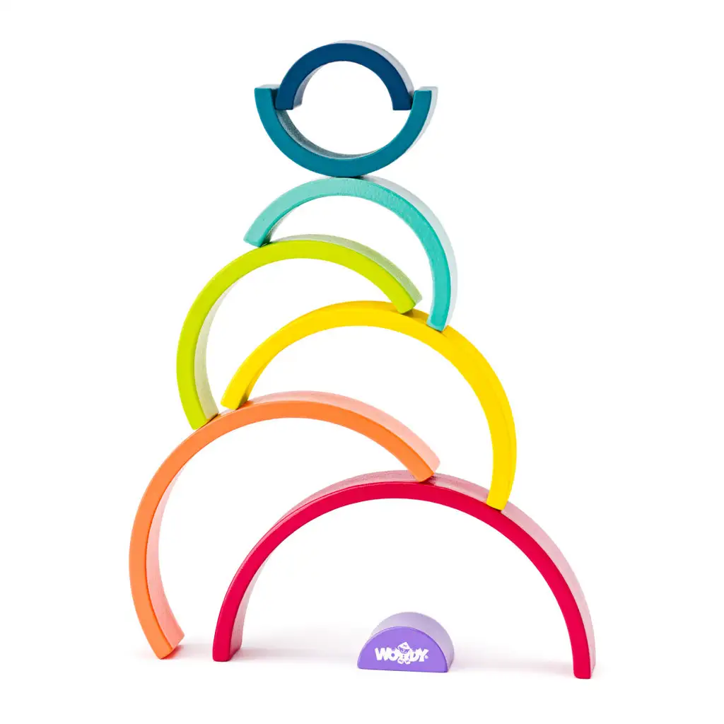 Fa Szivárványos Balance ügyességi játék - Woodyland kép 4