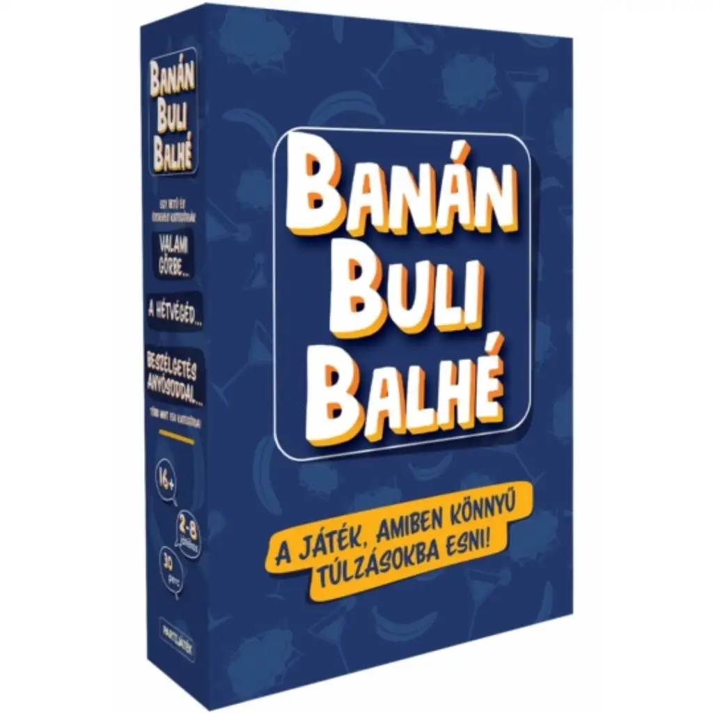 Banán, buli, balhé társasjáték