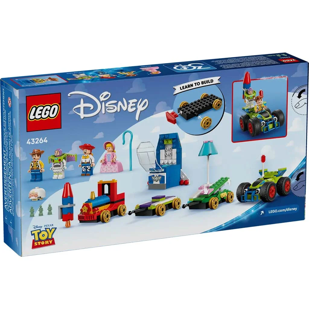 LEGO® Disney: Toy Story ünnepi vonat és RC versenyautó (43264) kép 2