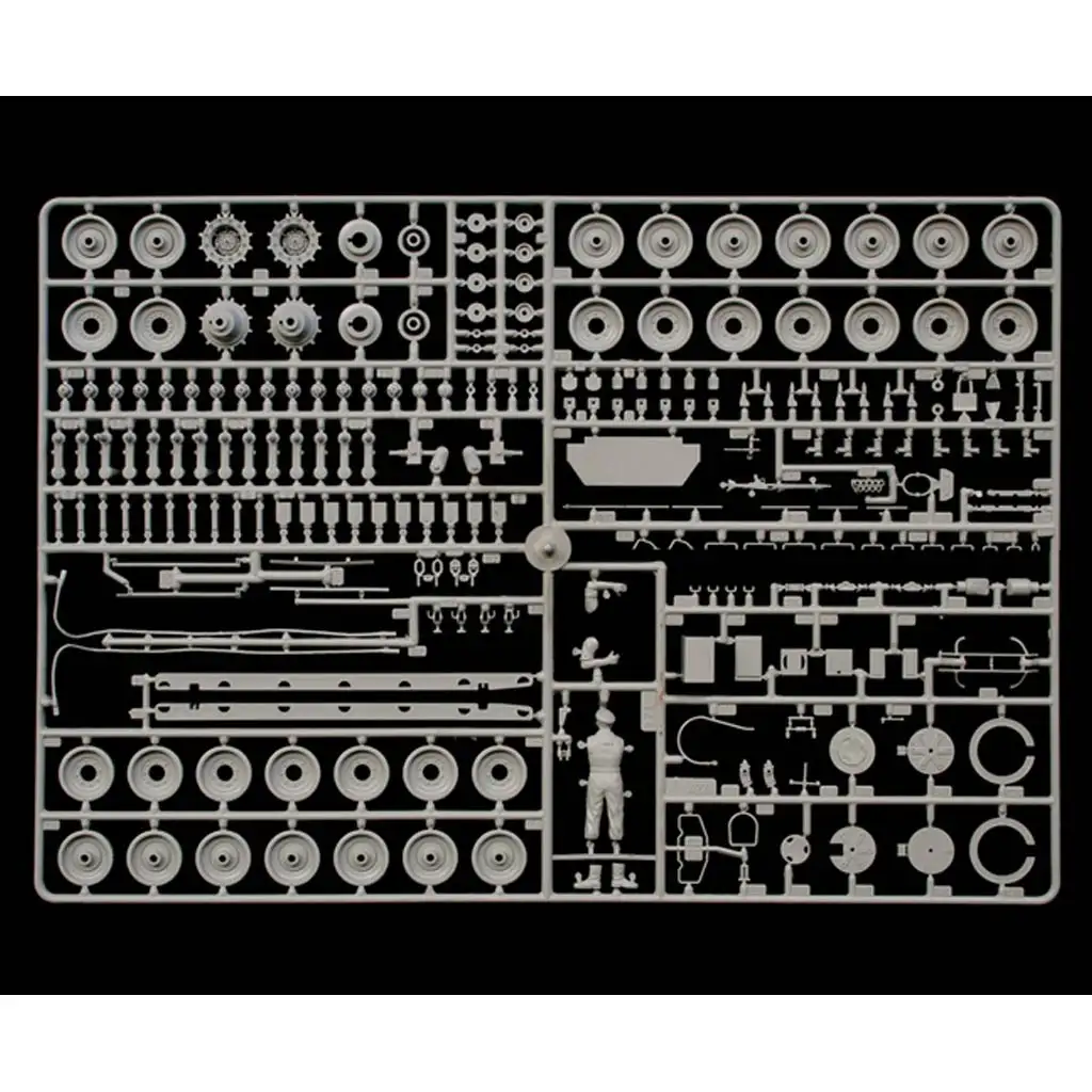 Italeri 1/35 Leopard 1A5 harckocsi makett kép 4