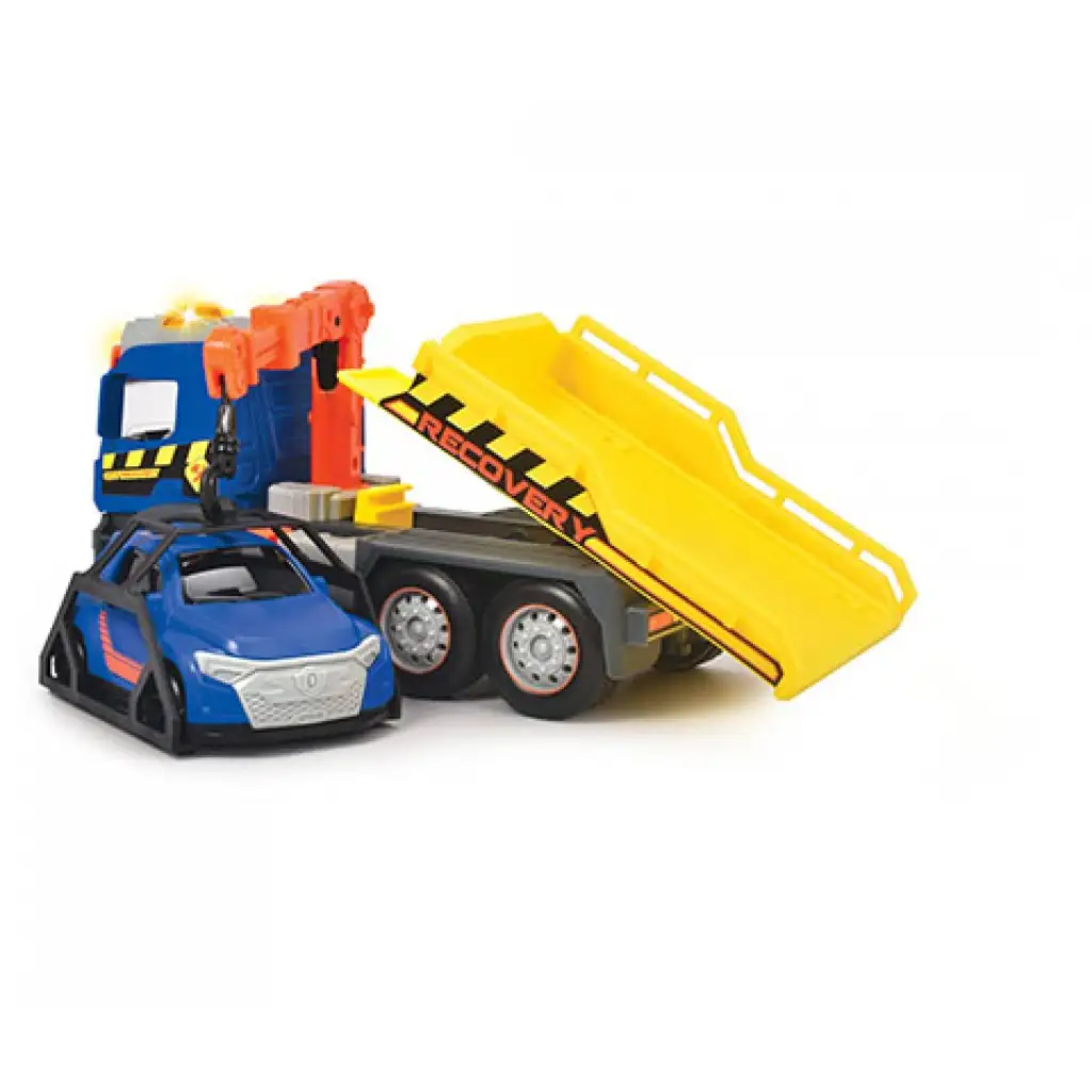 Action Truck Autómentő fénnyel és hanggal 26cm - Dickie Toys kép 2