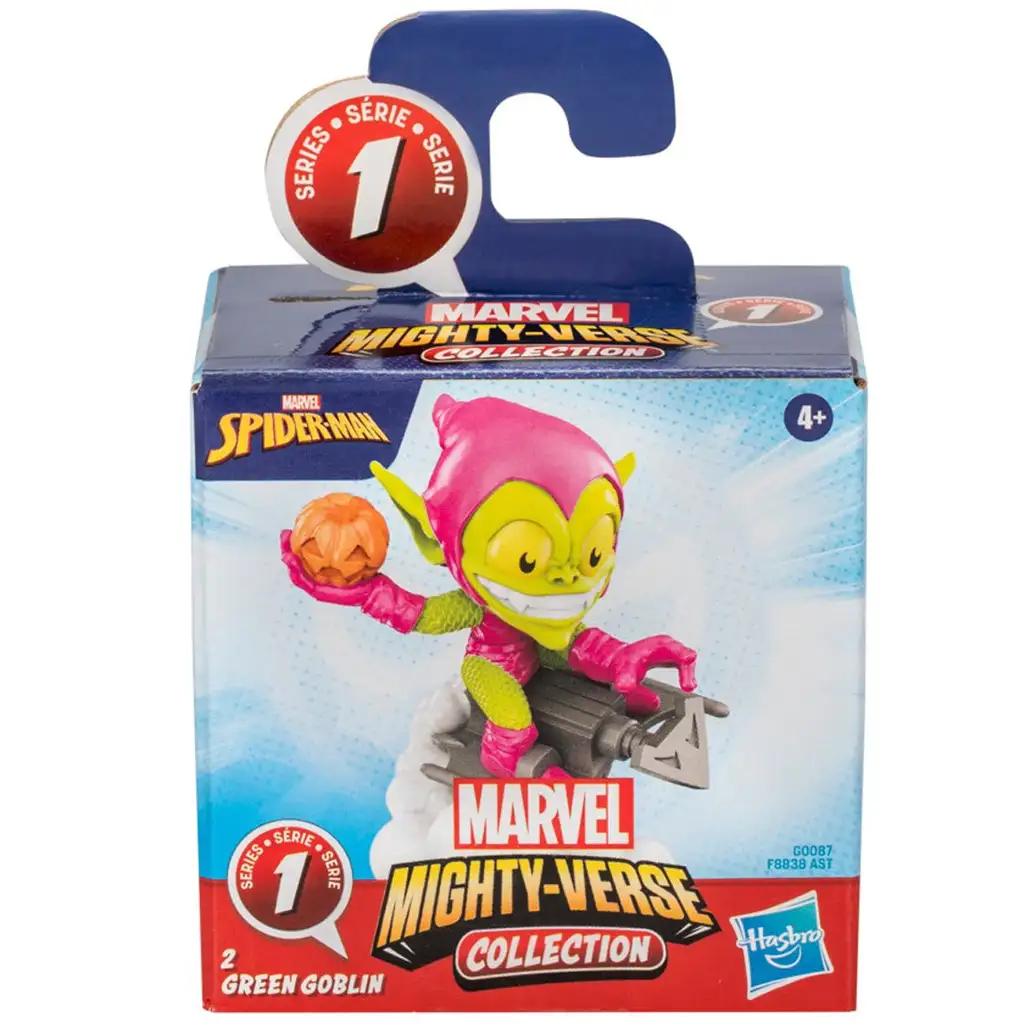Marvel: Pókember Mighty-Verse Collection - Green Goblin mini figura - Hasbro kép 3