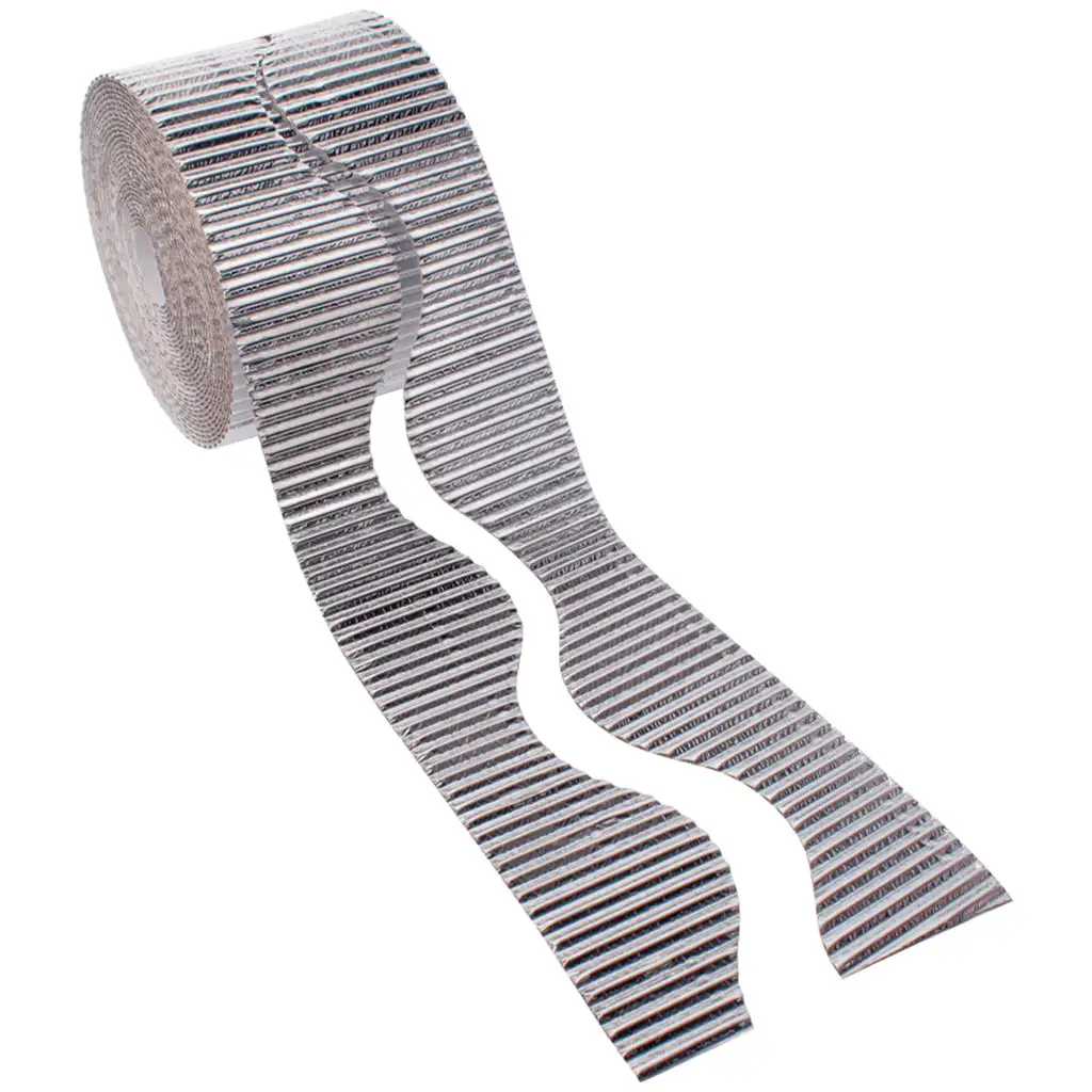 PlayBox: Hullámpapír tekercs ezüst színben 50mm 15m