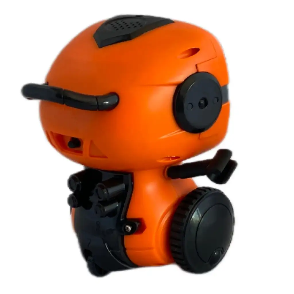 RC interaktív TalkBot robot walkie-talkie üzemóddal narancssárga színben 2,4GHz kép 2