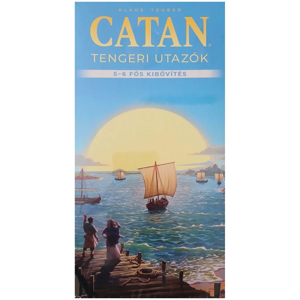 Catan - Tengeri utazó, kiegészítés 5-6 fő részére társasjáték kiegészítő - Piatnik