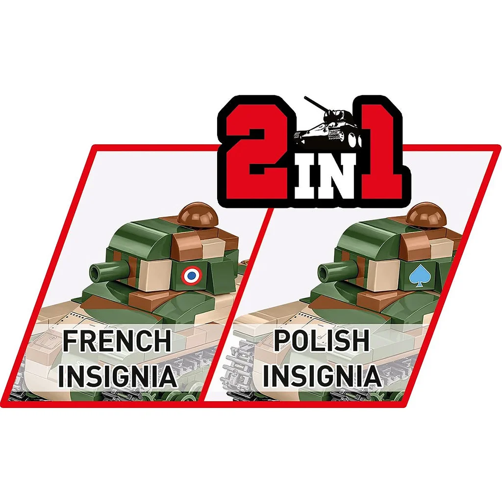 COBI: Renault R-35 építőjáték (2719) kép 4