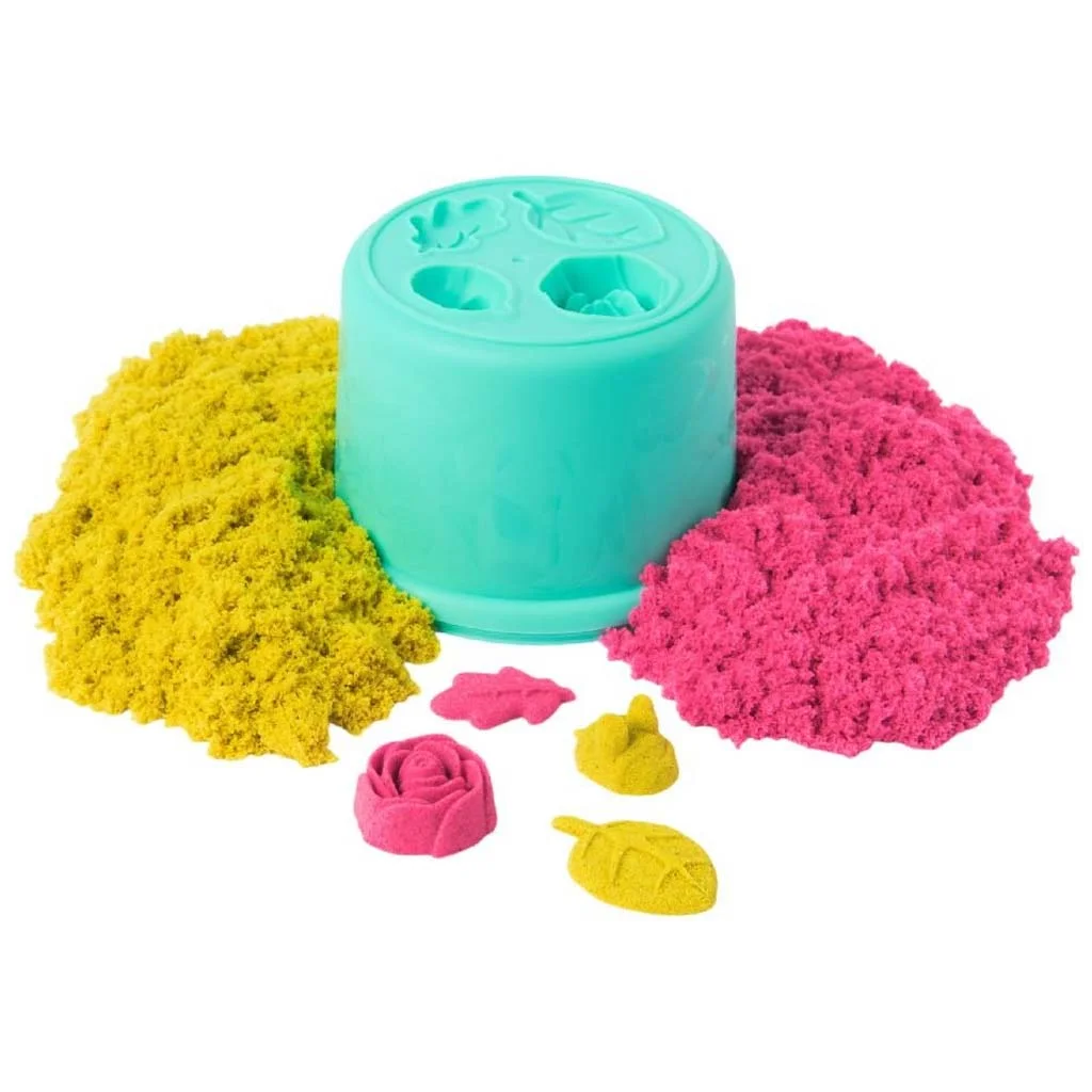 Kinetic Sand: Squish Blossom varázsvirág homokgyurma szett – Spin Master kép 3