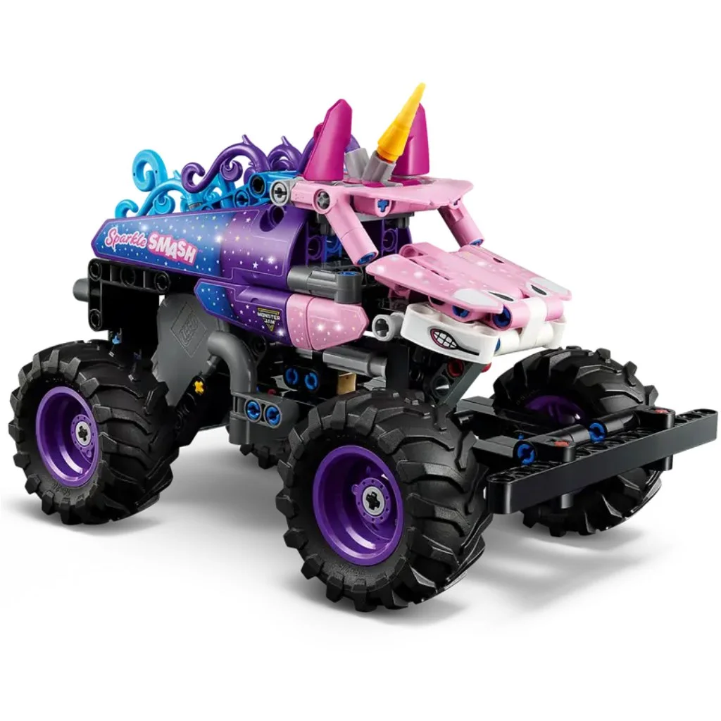 LEGO® Technic: Monster Jam™ Sparkle Smash™ - Hátrahúzhatós (42220) kép 3