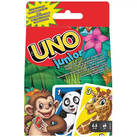 UNO Junior állatos kártyajáték - Mattel