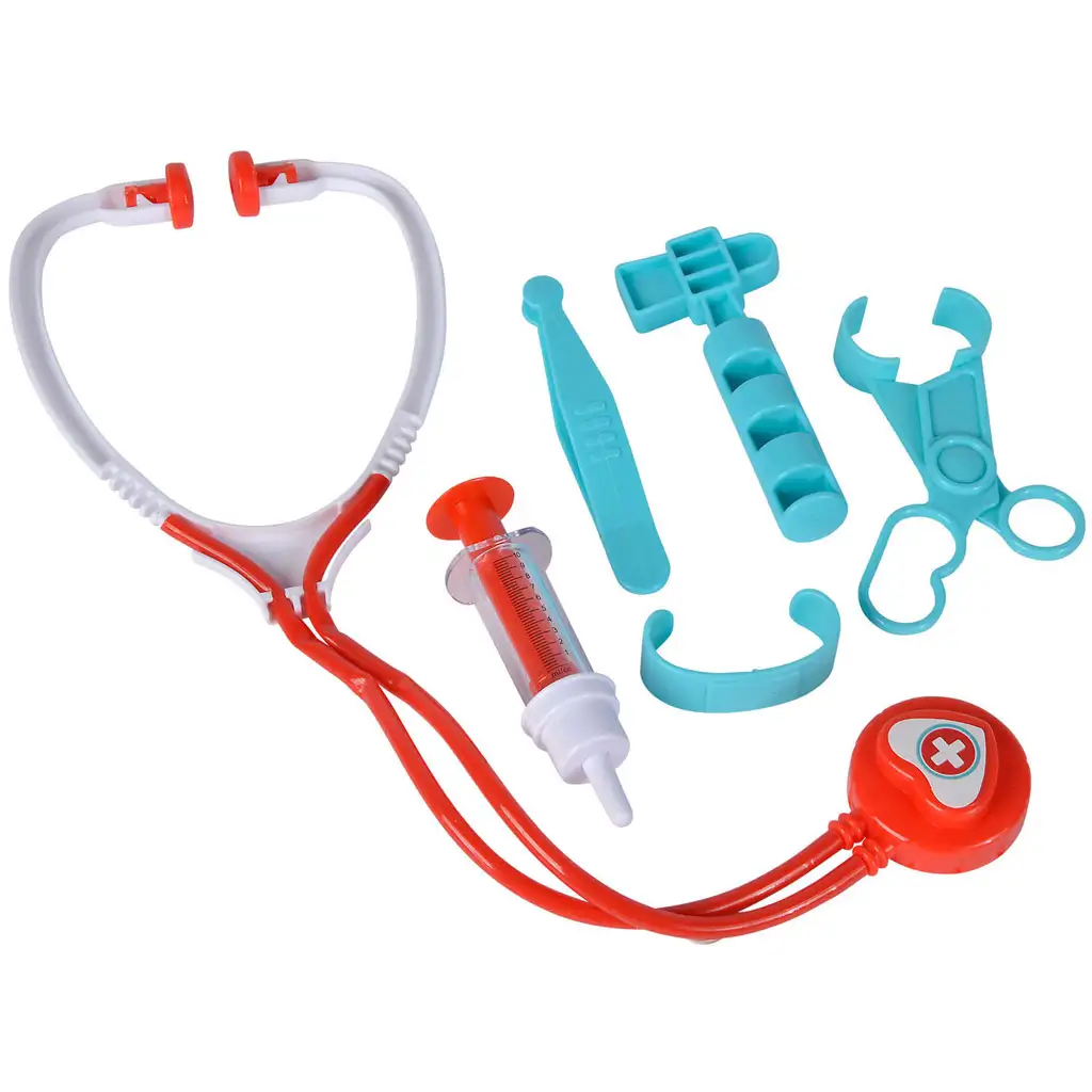 Doktor táska sztetoszkóppal kétféle változatban 7 db-os - Simba Toys kép 4