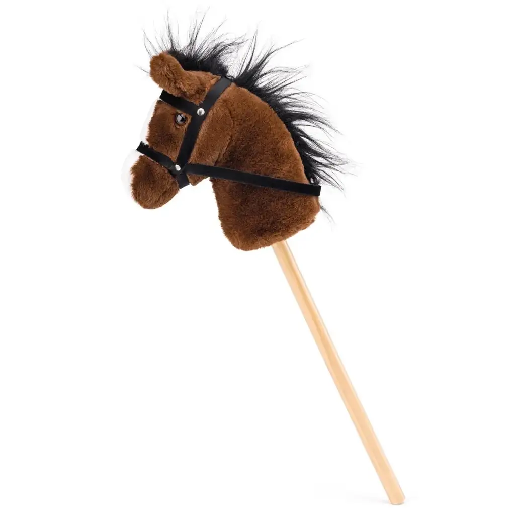 Bonnie a vesszőparipa hobby ló sötétbarna színben - Woodyland