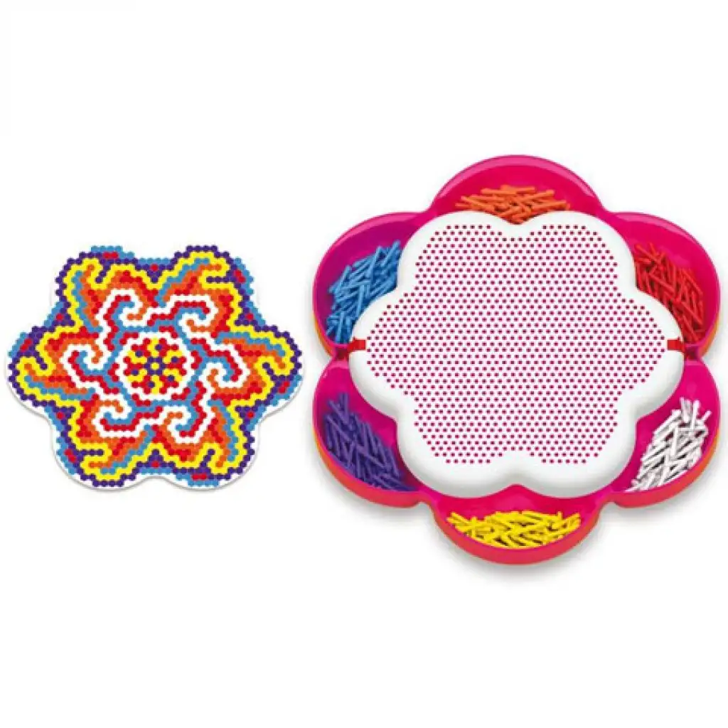 Quercetti: Pixel Daisy Mandala készítő kép 2