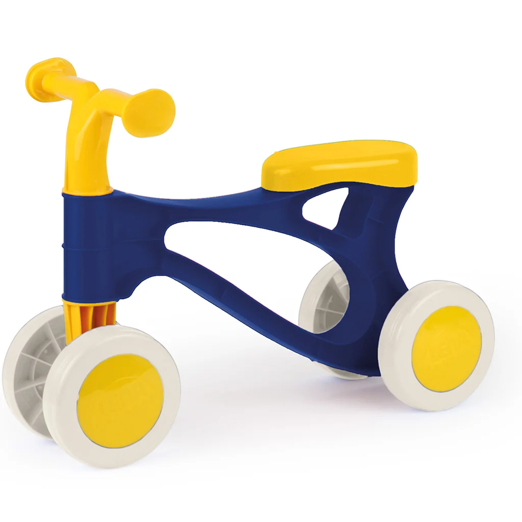 LENA: Lábbal hajtós kék-sárga kismotor