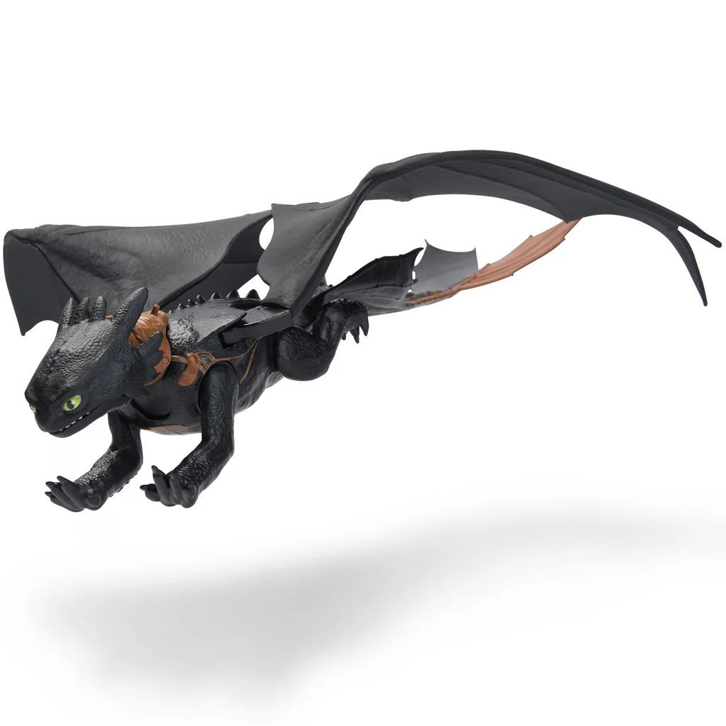 Így neveld a sárkányodat: Ultimate Plasma Blast Fogatlan sárkány játékfigura fénnyel és hanggal 38cm - Spin Master kép 2