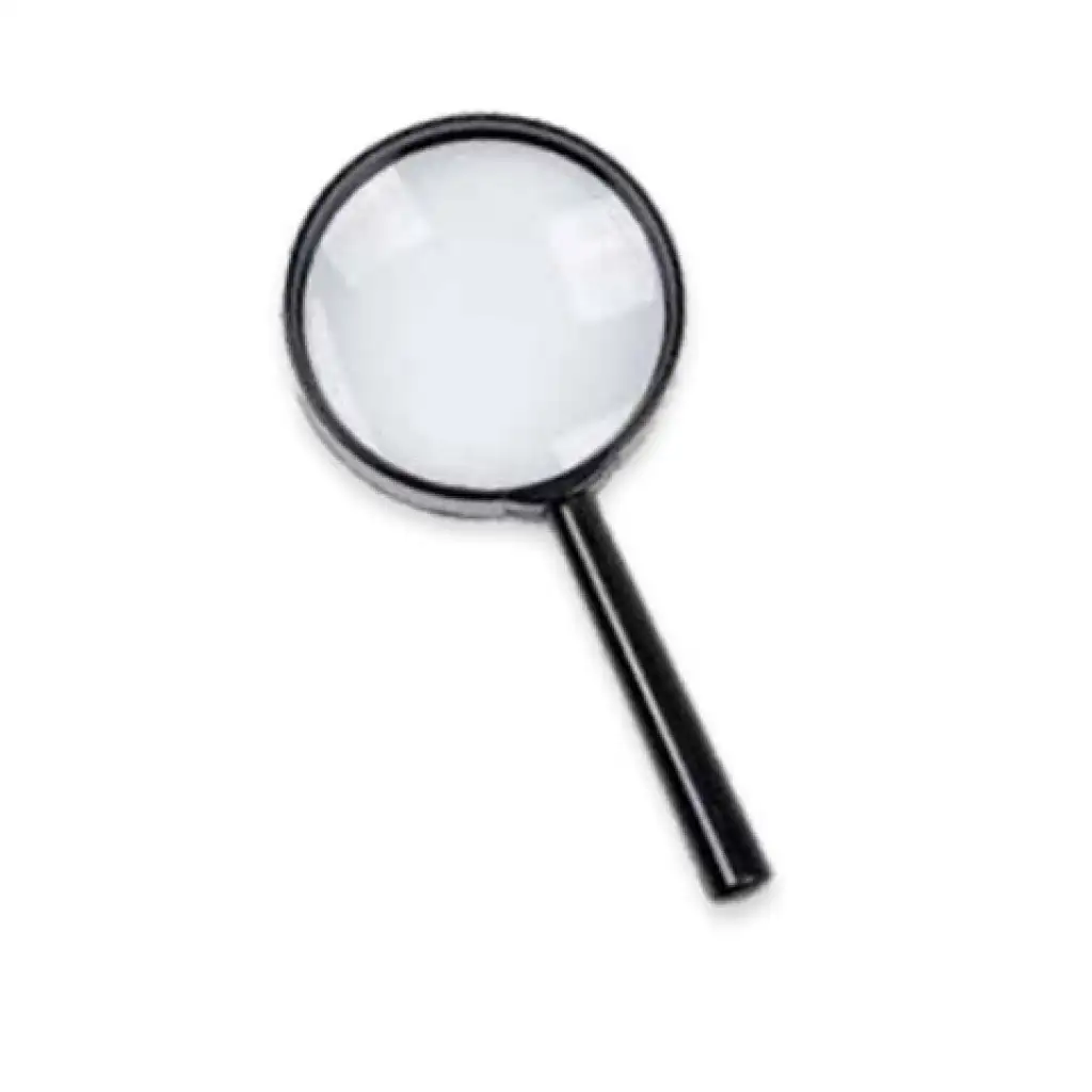 Fekete nagyító 60mm-es kép 2