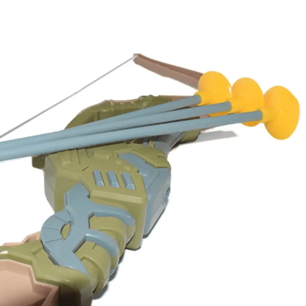 Íj szett tapadókorongos nyílvesszőkkel kétféle változatban 66cm kép 5