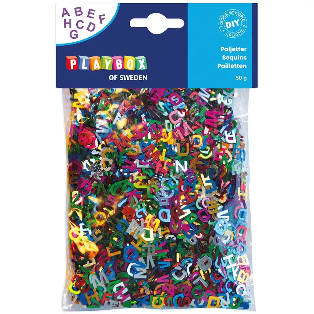 PlayBox: Színes betűcsomag 50g