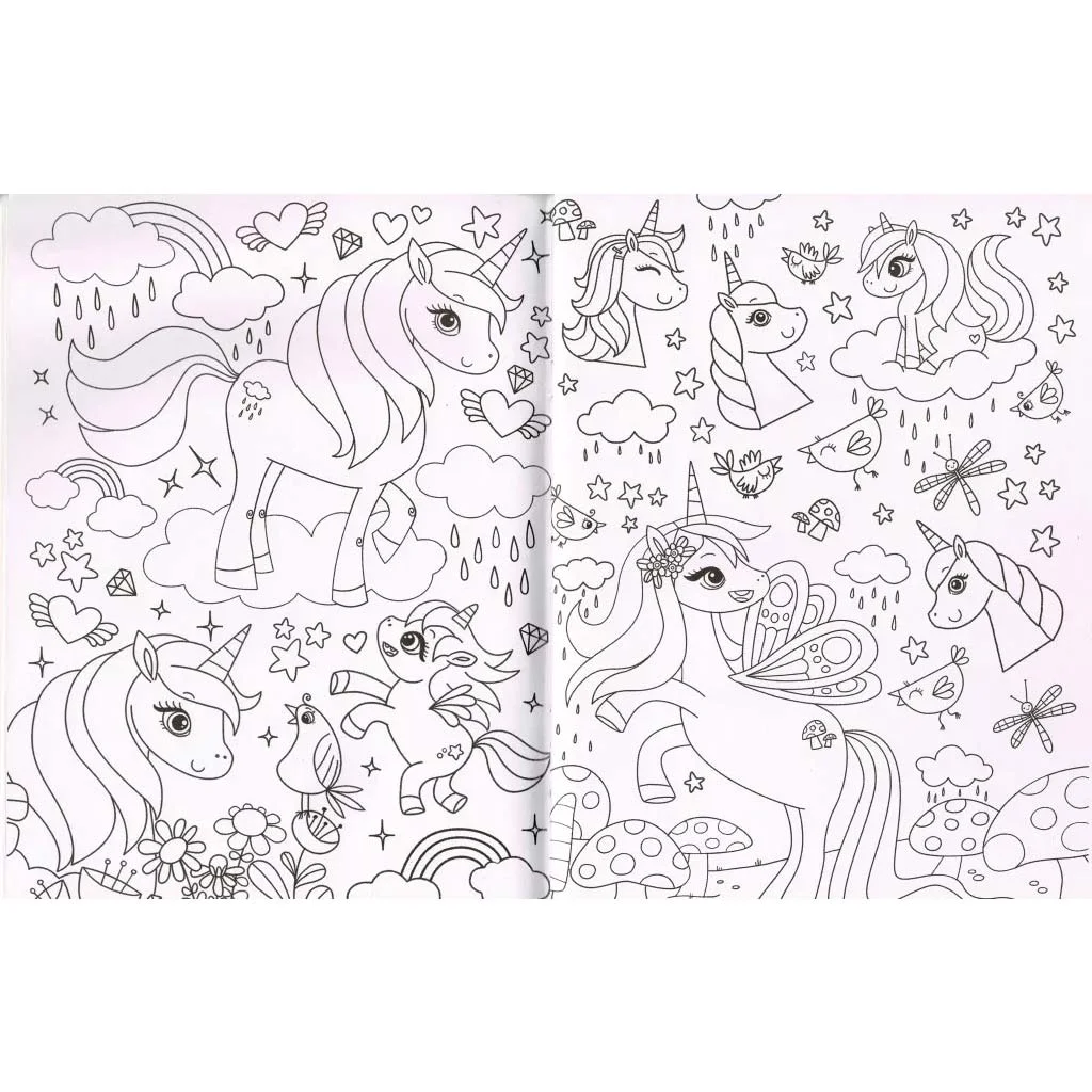 Gyémántos kifestő - Unikornisok kép 2