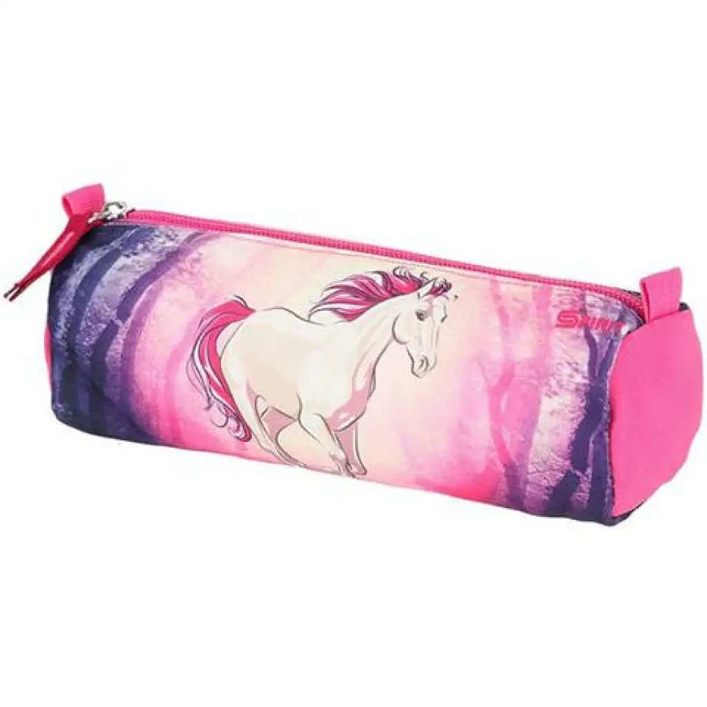 Spirit: Mágikus unikornis 3D mintás ergonomikus 5db-os iskolatáska szett LED-es világítással 34x22x41cm kép 4