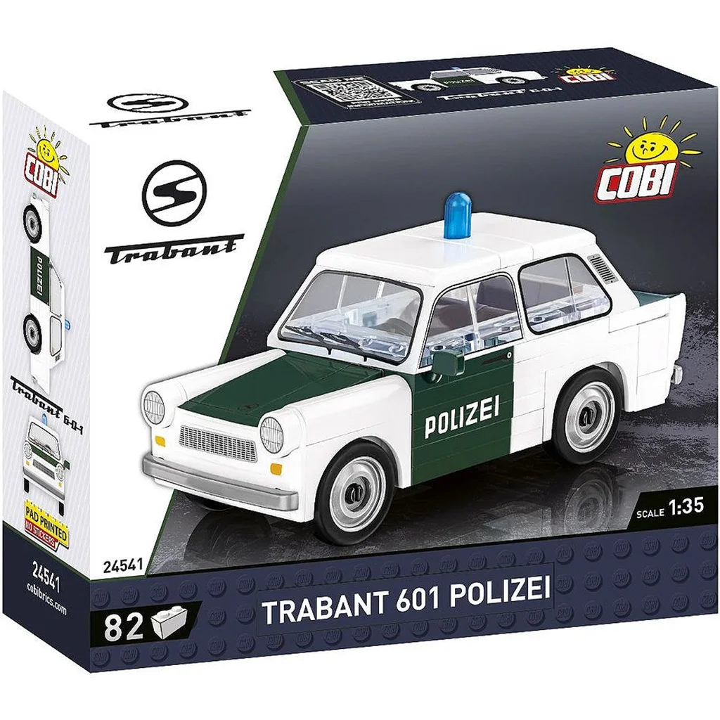 COBI: Trabant 601 Polizei építőjáték (24541)