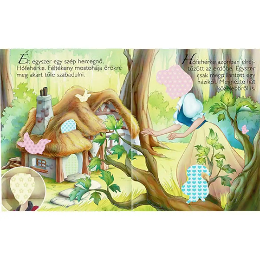 Ragassz hercegnőket! - Hófehérke matricásfüzet kép 2