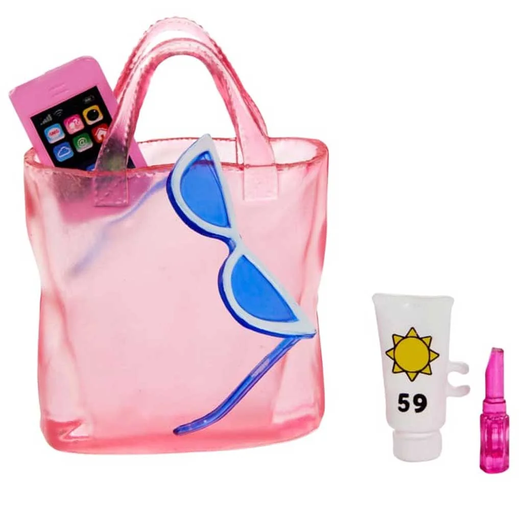 Barbie The Movie: Barbie Beach baba strandfelszereléssel - Mattel kép 5