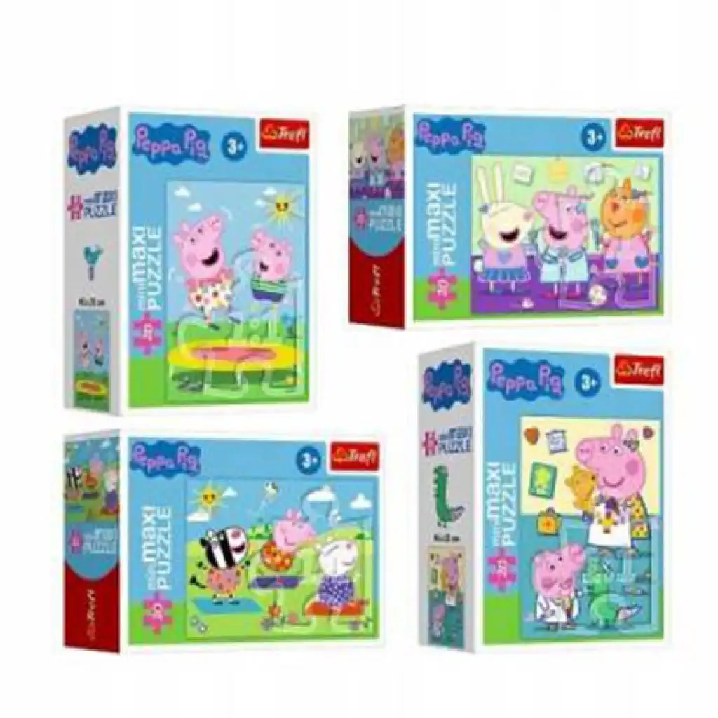 Peppa malac és barátai 20db-os MiniMaxi puzzle - Trefl