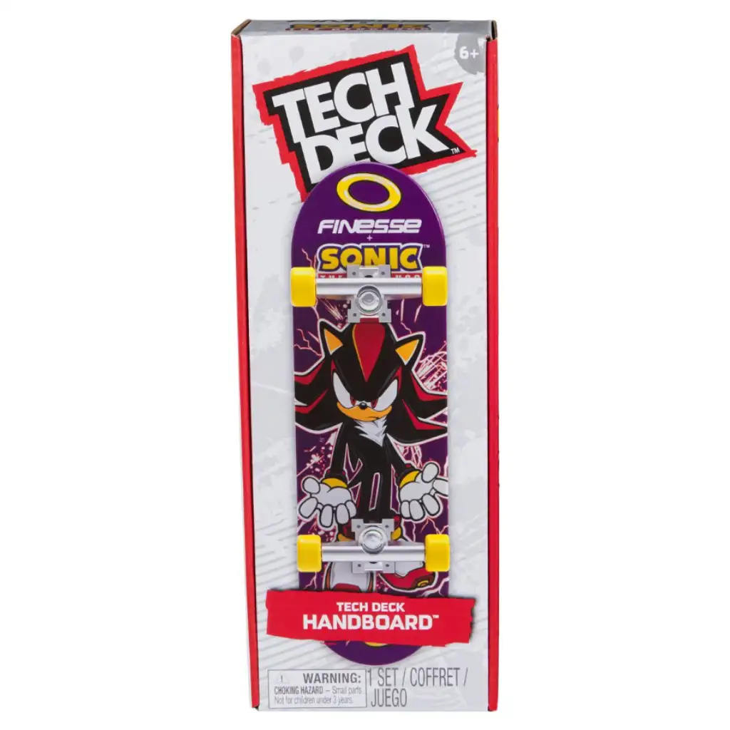 Tech Deck: Handboard óriásdeszka Sonic mintás gördeszka - Spin Master