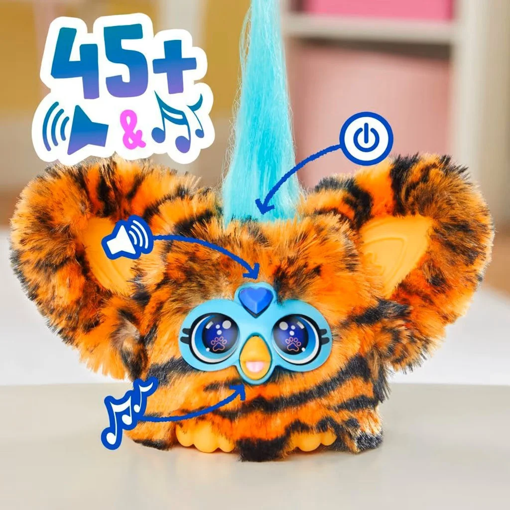 Furby: Furblets Ty-Bee interaktív plüssfigura - Hasbro kép 4