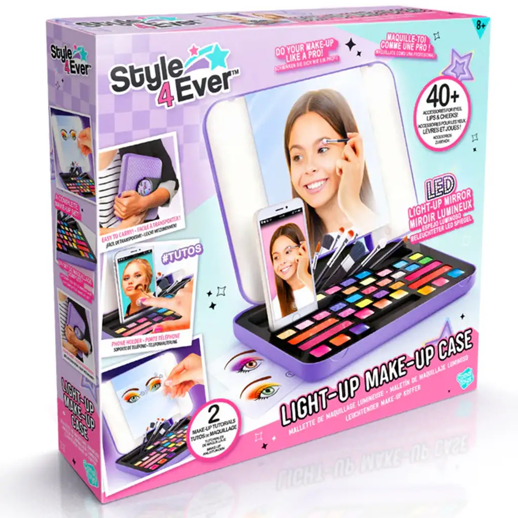 Style 4 Ever Sminktáska led világítással