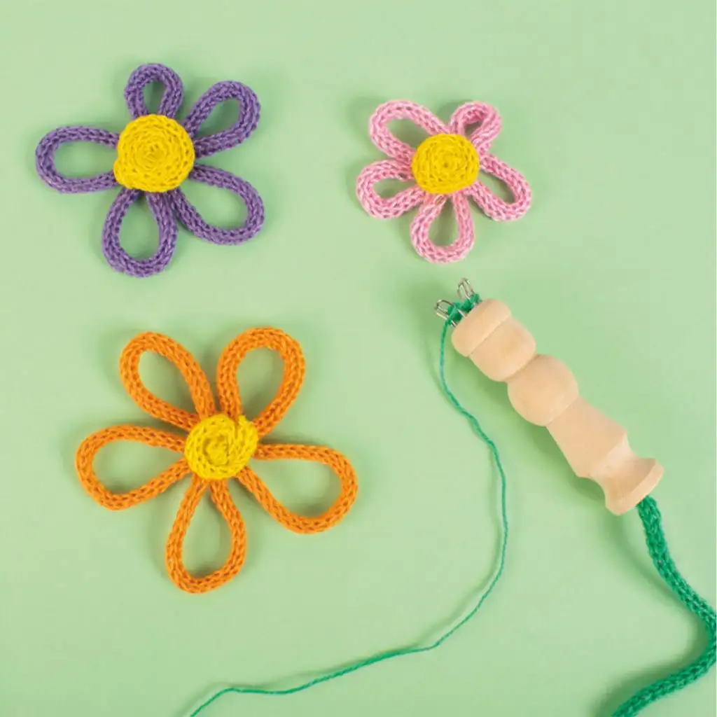 PlayBox: Kis méretű fa kötőorsó 115x30mm kép 2