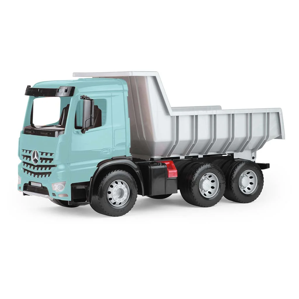 LENA: Giga Trucks Mercedes-Benz Arocs billenőplatós teherautó dobozos 67cm