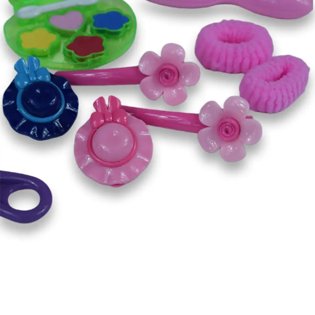 Vouge Girl: 13 részes szépség szett hajcsatokkal, hajszárítóval és kiegészítőkkel kép 3