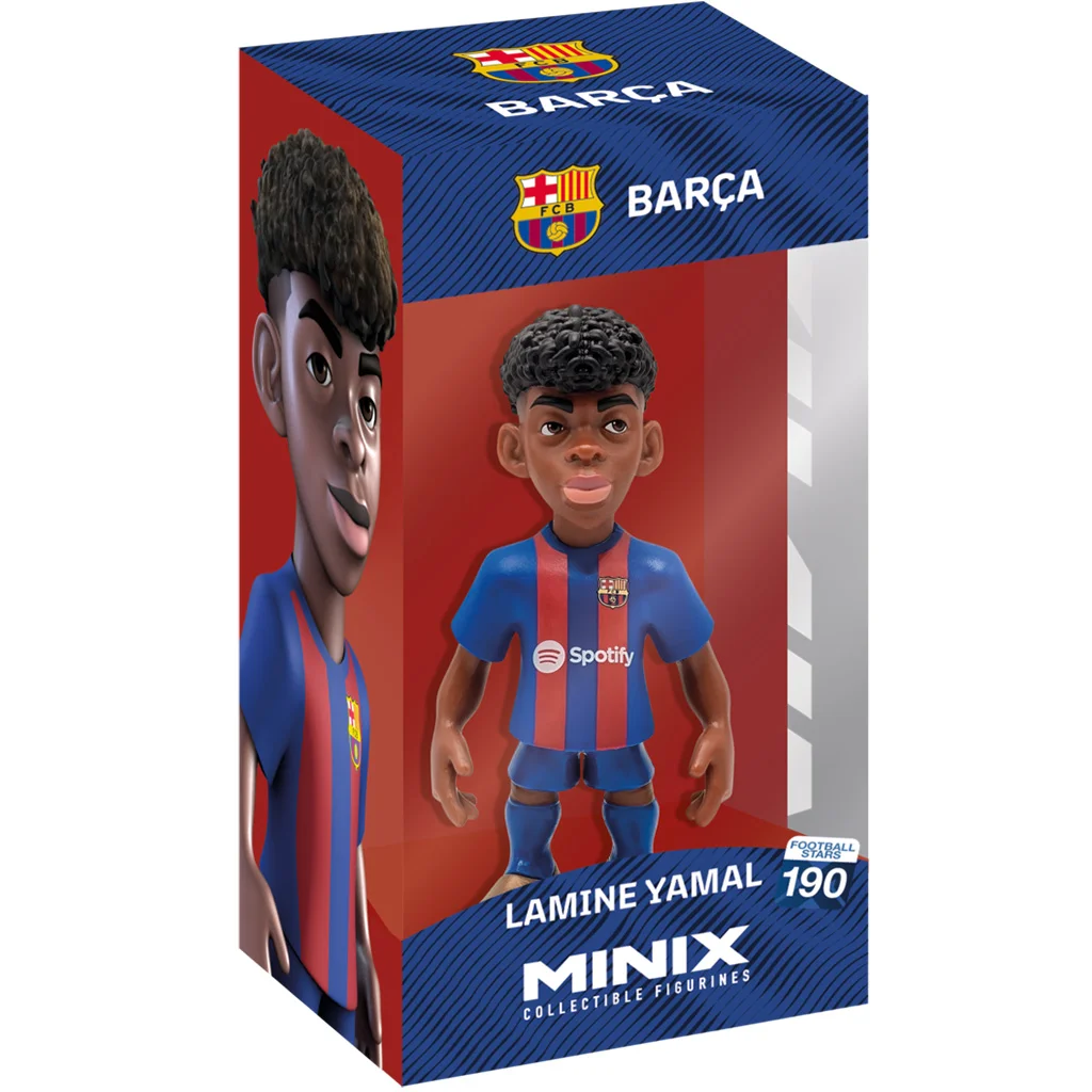 Minix: FC Barcelona - Lamine Yamal focista akciófigura 12cm