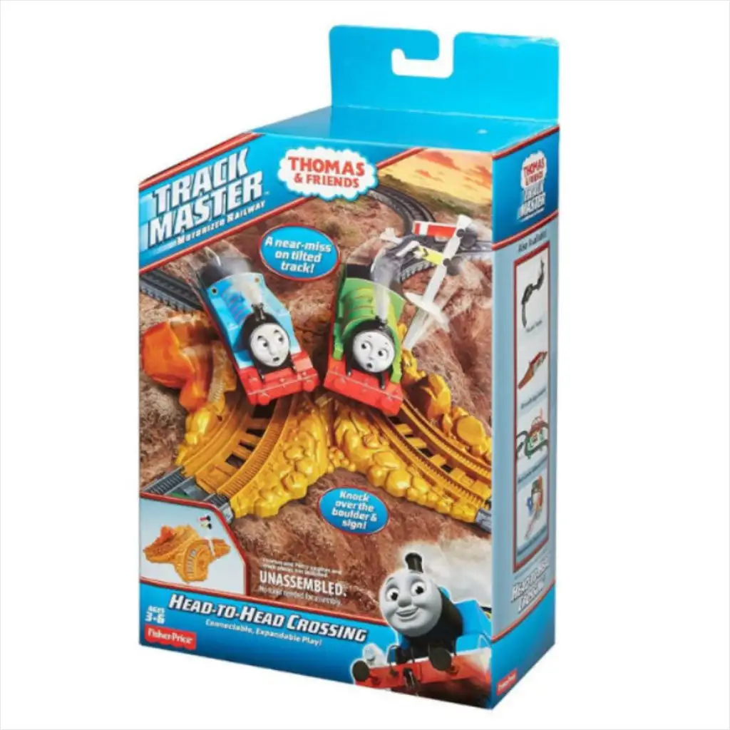 Thomas Track Master: Furfangos duplakanyar sínelem - Mattel kép 3