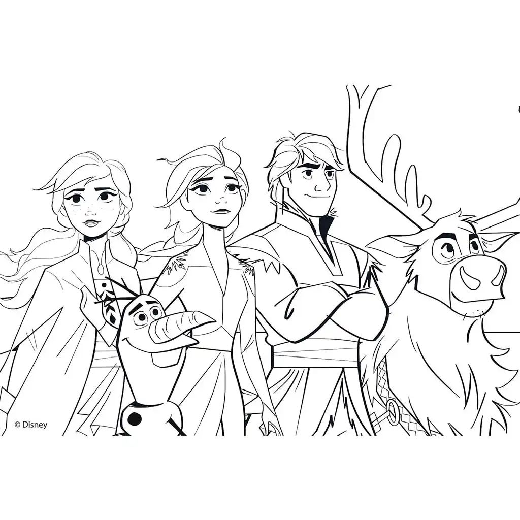 Jégvarázs 2 az 1-ben maxi 2x24db-os puzzle és színező 50x35cm - Lisciani kép 2