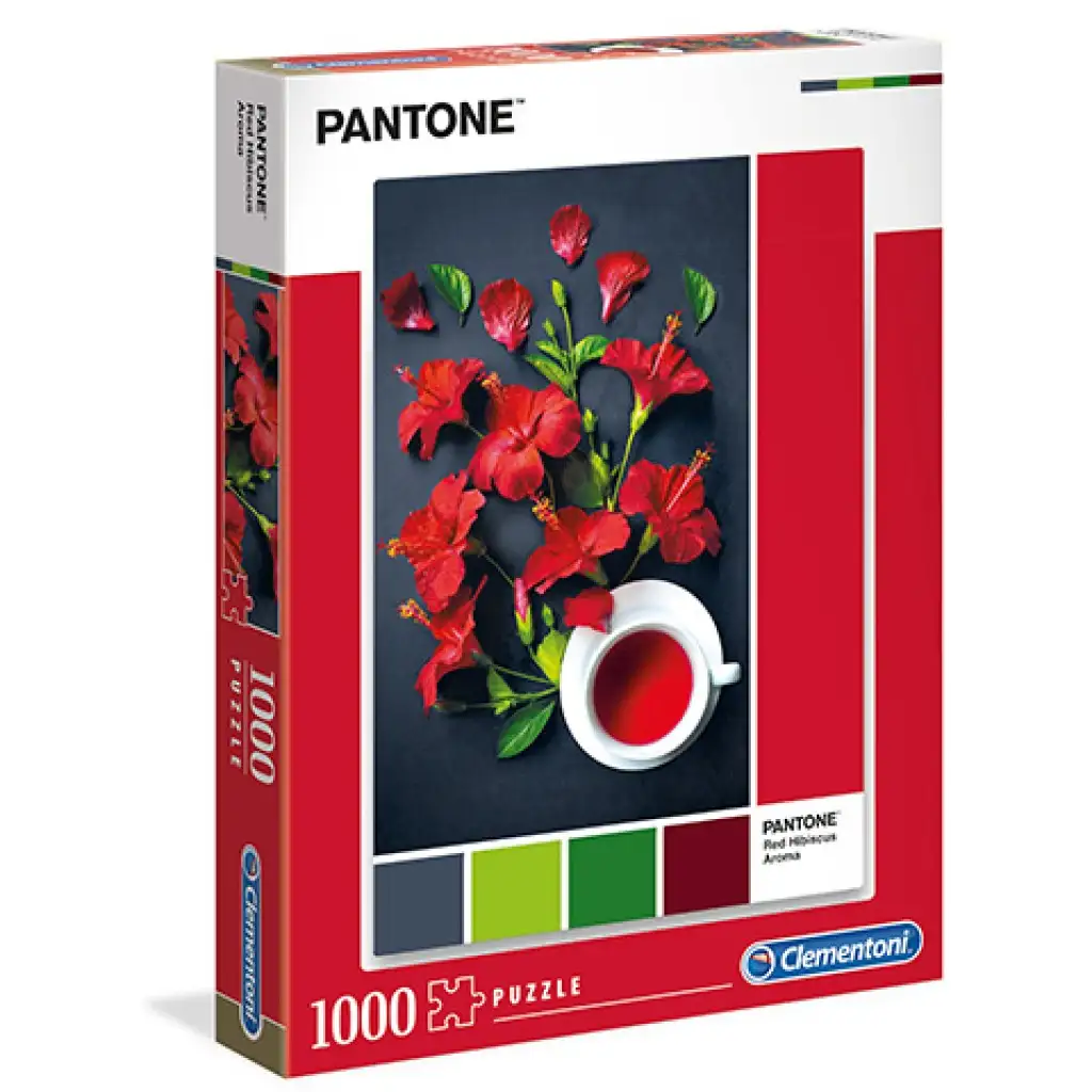 Pantone Hibiszkusz tea puzzle 1000db-os - Clementoni