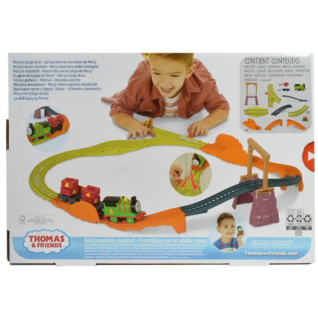Fisher-Price: Thomas és barátai - Percy motorizált pályaszett - Mattel kép 2