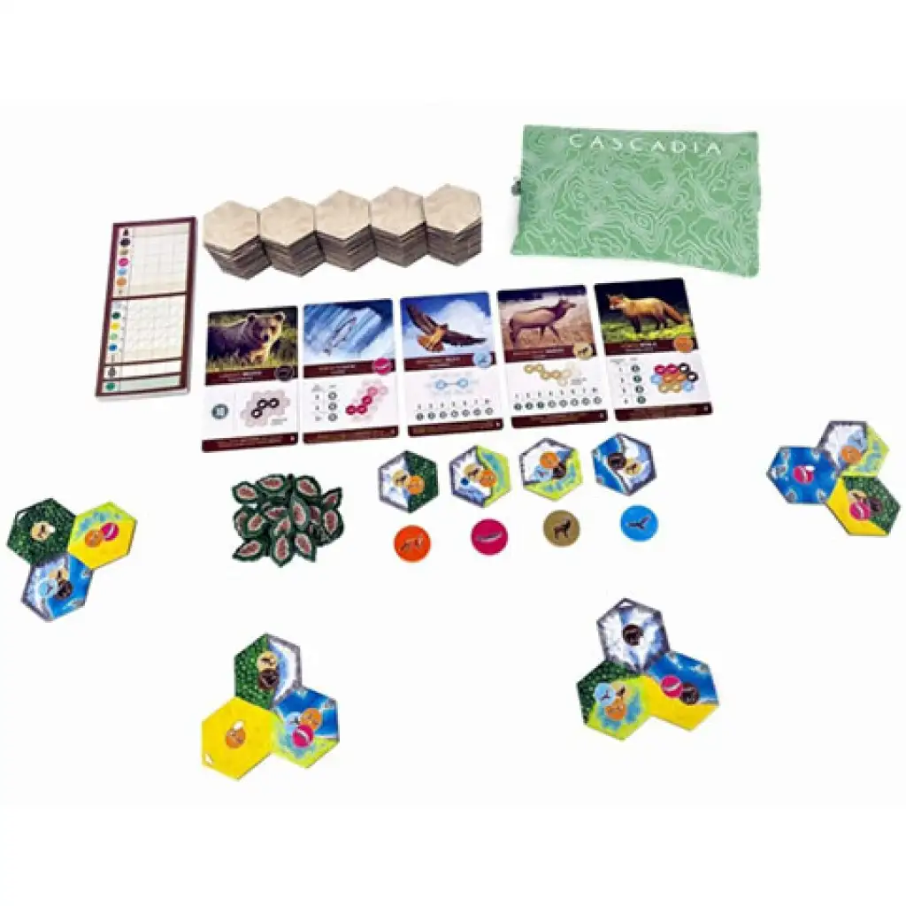 Cascadia vadvilága társasjáték kép 4