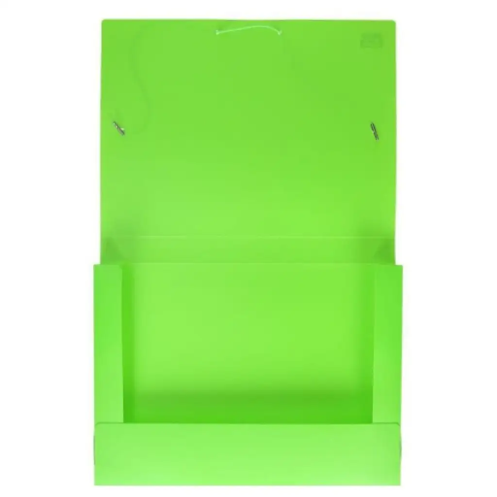 Spirit: Neon zöld műanyag gumis füzetbox A4-es kép 2