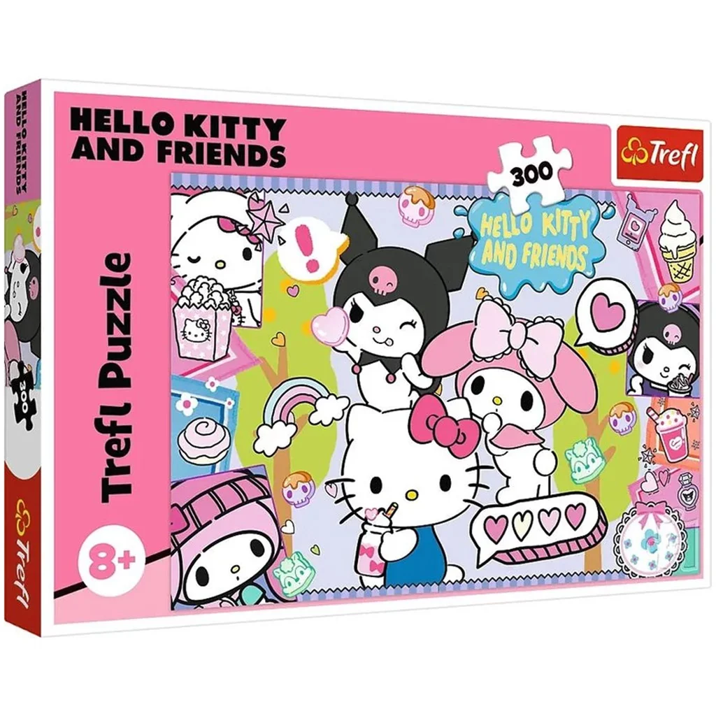 Hello Kitty és barátai 300db-os puzzle - Trefl