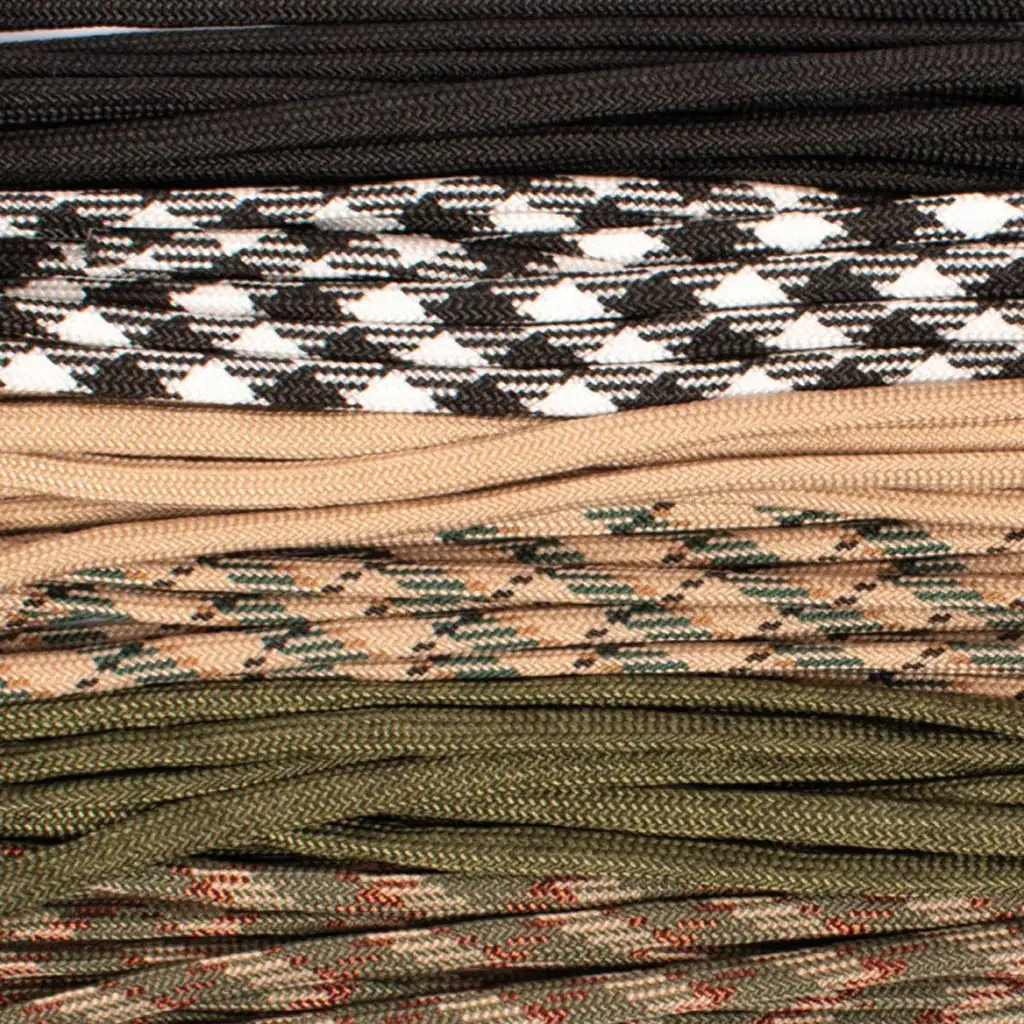 Playbox: Terepszínű 2,4mm-es csomózókötél 6db-os készlet – 6 x 2,6m