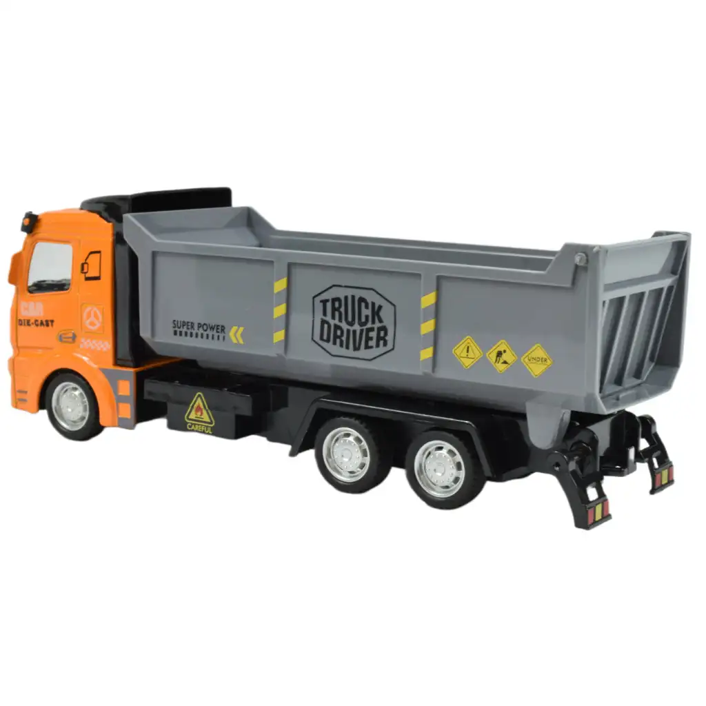 Truck Driver: Lendkerekes billencses teherautó 19cm kép 2