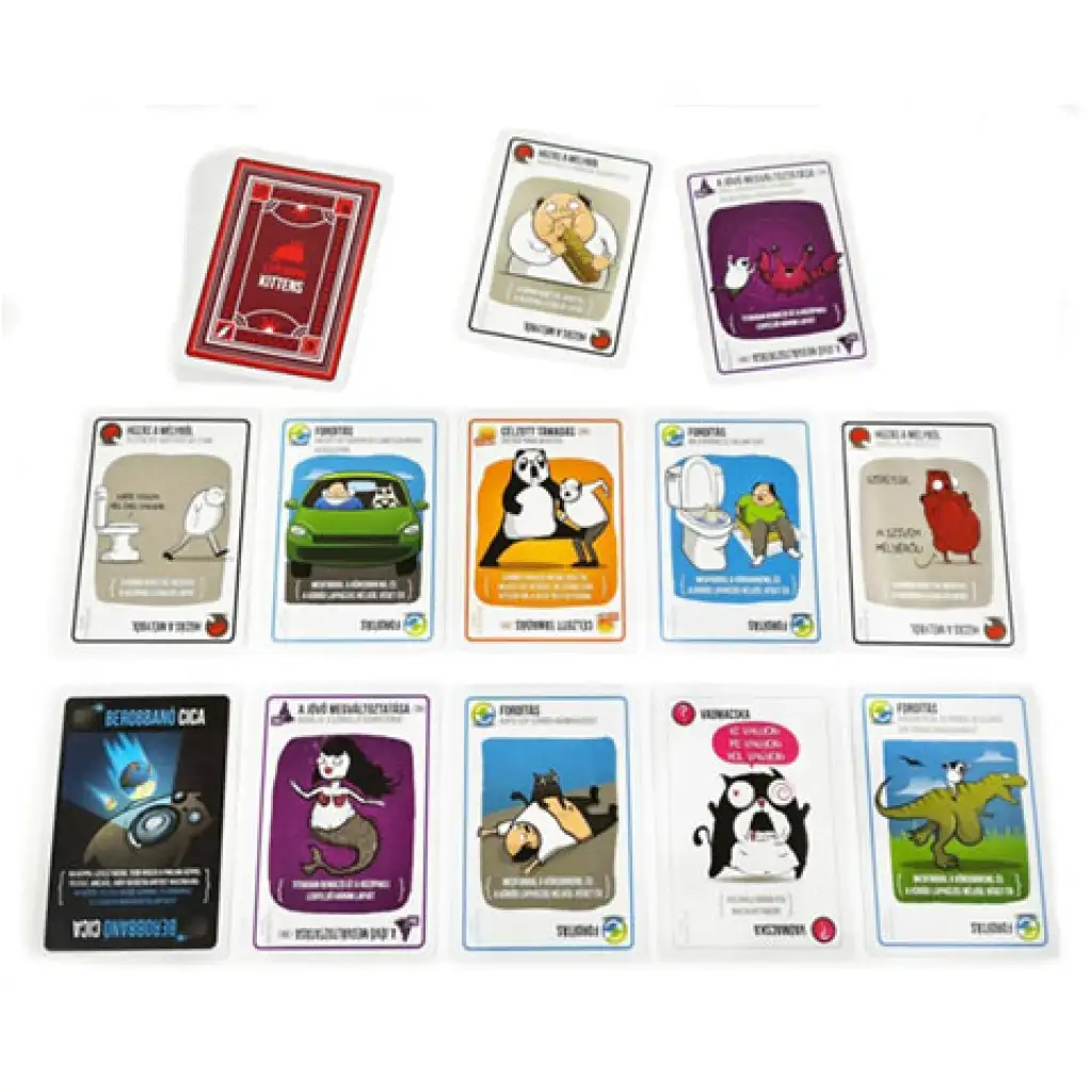 Berobbanó cicák társasjáték kiegészítő kép 3