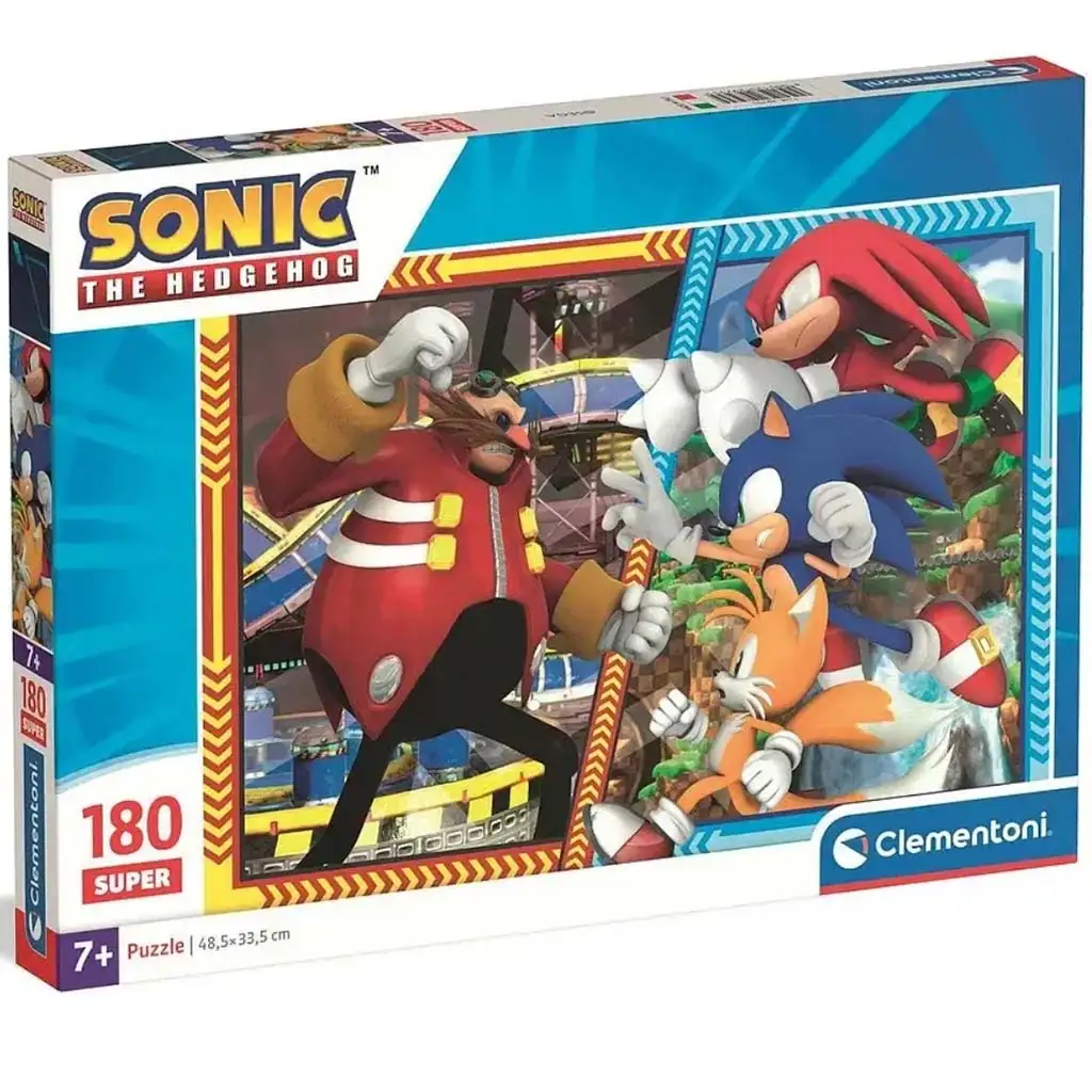Sonic a sündisznó 180db-os super puzzle - Clementoni