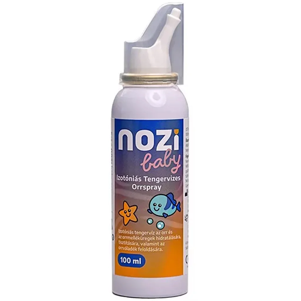Nebulo: Nozi Baby izotóniás tengervizes orrspray 100ml kép 2