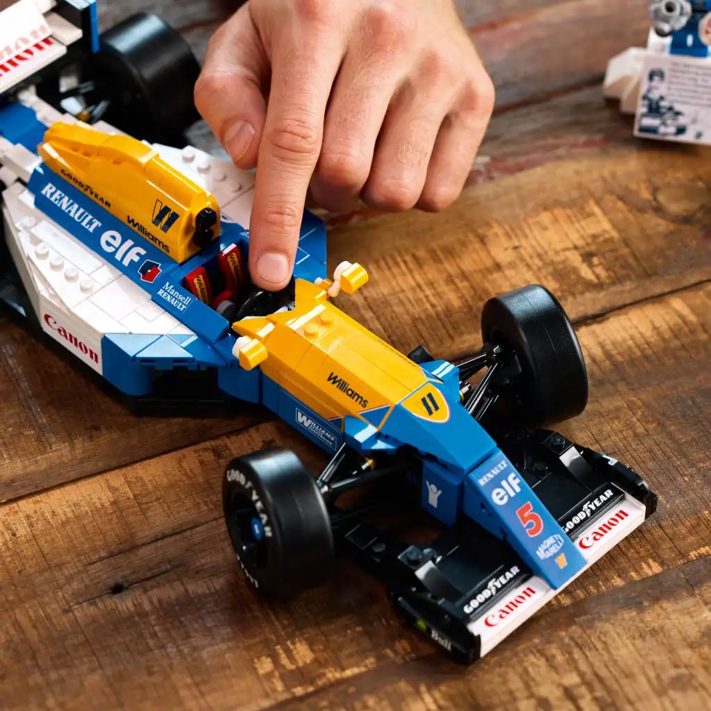 LEGO® Icons: Williams Racing FW14B és Nigel Mansell (10353) kép 5