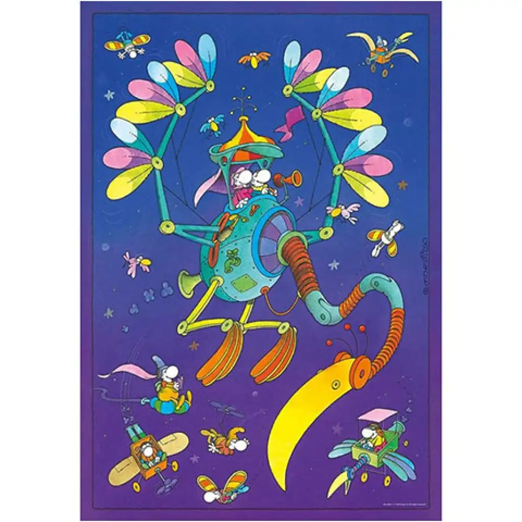 Mordillo Utazás puzzle 500db-os - Clementoni kép 2