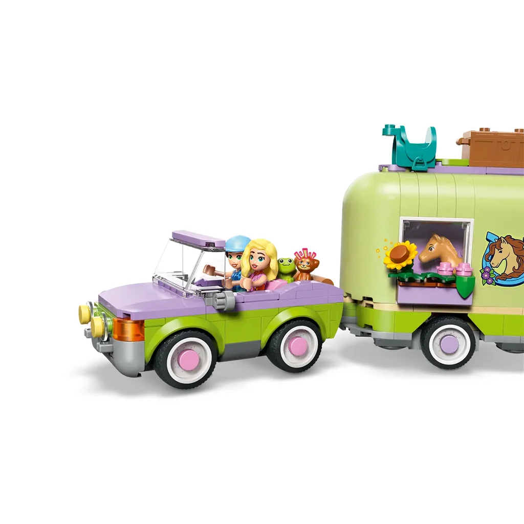 LEGO® Friends: Ló- és csikószállító utánfutó (42695) kép 5